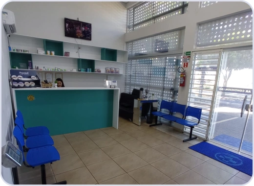 Recepção - Espaço Vet Clínica Veterinária 24h em Londrina/PR